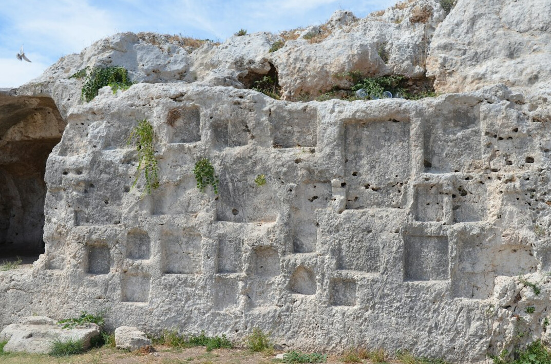 ancient roman advertisement wall