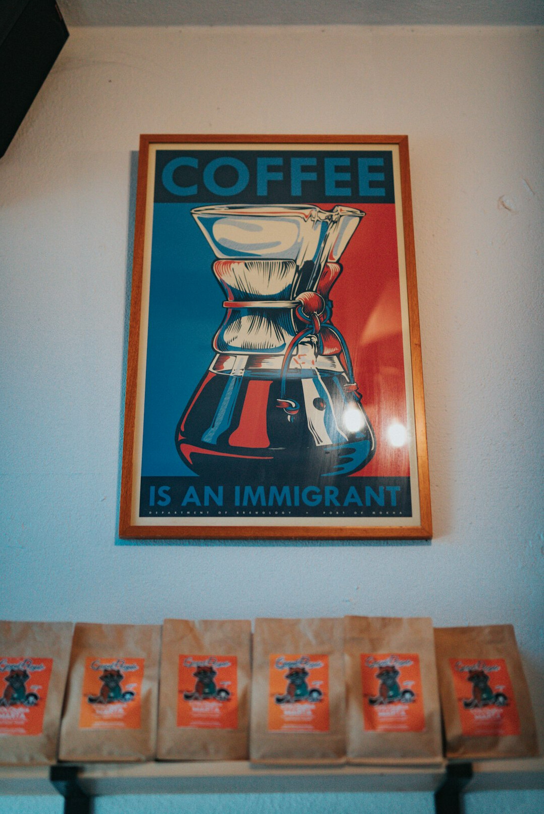 retro coffee ad