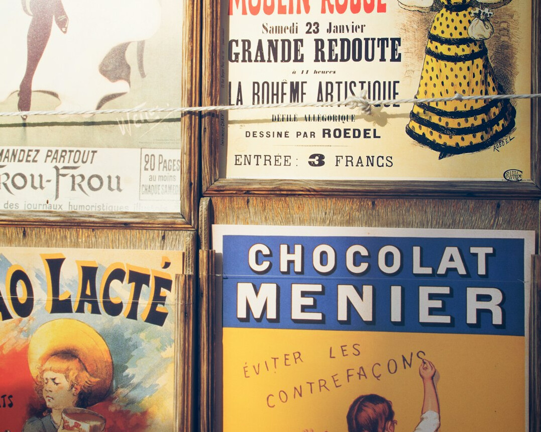 vintage french poster ad